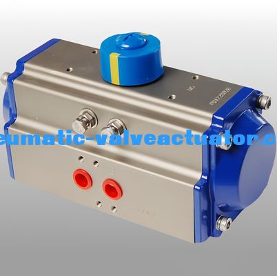 Pnömatik Rack ve Pinion Aktüatörler için Yumuşak Çalışma Top Valfları Alüminyum Alaşım Vücut