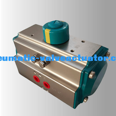 Alüminyum Rack And Pinion Pneumatic Actuator Çift Eylemli Tek Eylemli Rotary Actuator